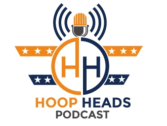Hoop Heads Podcast logo design by Webphixo