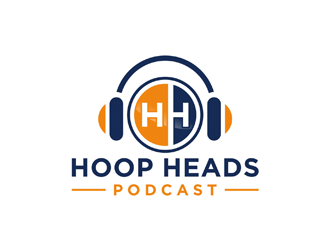 Hoop Heads Podcast logo design by ndaru