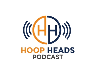 Hoop Heads Podcast logo design by Webphixo