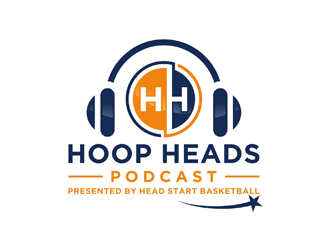 Hoop Heads Podcast logo design by ndaru