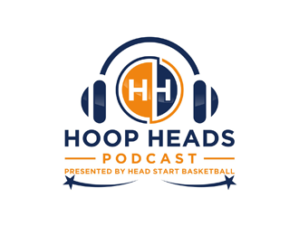 Hoop Heads Podcast logo design by ndaru