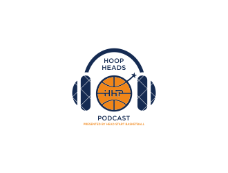 Hoop Heads Podcast logo design by L E V A R