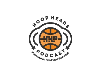 Hoop Heads Podcast logo design by giga