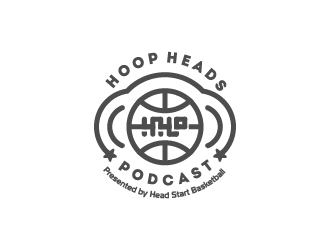 Hoop Heads Podcast logo design by giga