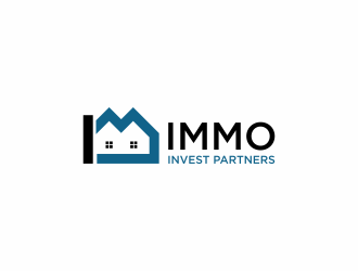 Immo Invest Partners logo design by eagerly