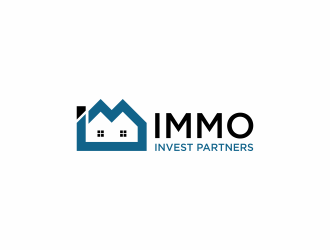 Immo Invest Partners logo design by eagerly