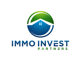 Immo Invest Partners logo design by BlessedArt