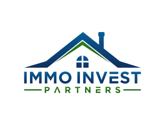 Immo Invest Partners logo design by BlessedArt