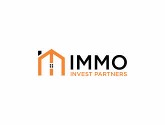 Immo Invest Partners logo design by hopee