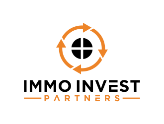 Immo Invest Partners logo design by BlessedArt