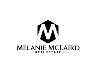 Melanie McLaird Real Estate logo design by Greenlight