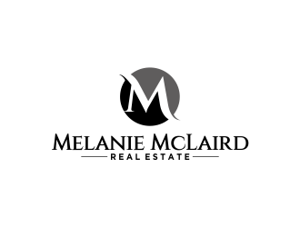 Melanie McLaird Real Estate logo design by Greenlight