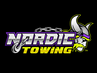 Nordic Towing logo design by THOR_
