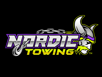 Nordic Towing logo design by THOR_