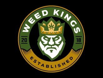 Weed Kings logo design by jaize