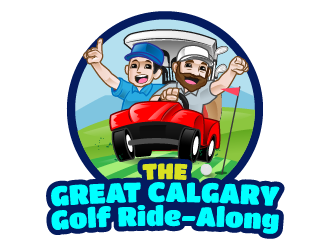 The Great Calgary Golf Ride-Along logo design by reight