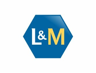 L&M logo design by 48art