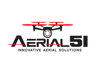 Aerial 51 LLC logo design by vinve