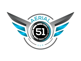 Aerial 51 LLC logo design by kopipanas