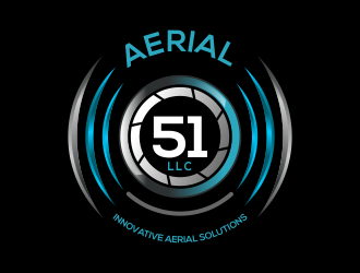 Aerial 51 LLC logo design by kopipanas