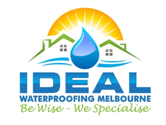 Ideal Waterproofing Melbourne Logo Design