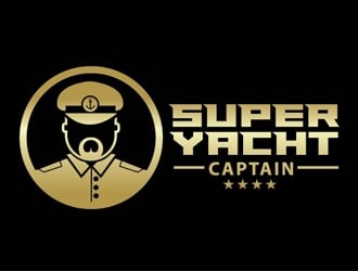 Super Yacht Captain  logo design by shere