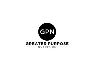 Greater Purpose Nutrition logo design by bricton