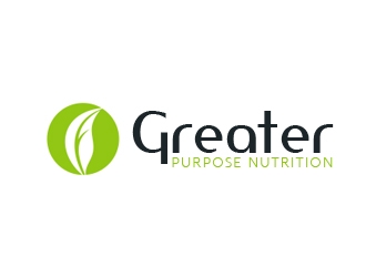 Greater Purpose Nutrition logo design by nikkl