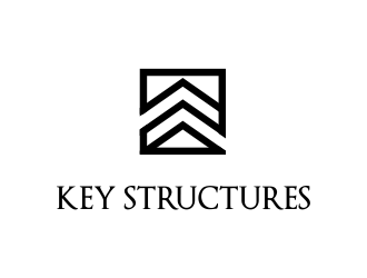 Key Structures logo design by JessicaLopes