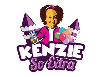 Kenzie So Extra logo design by limo