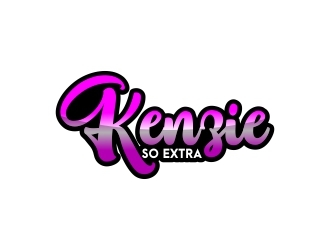 Kenzie So Extra logo design by Mailla