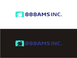 888AMS INC. logo design by Barkah