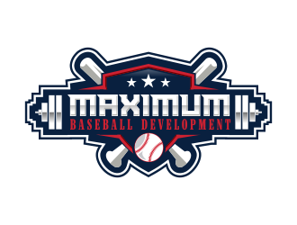 Maximum Baseball Development  logo design by kopipanas