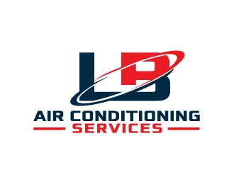 LB Air Conditioning Services logo design by jenyl