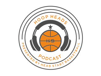Hoop Heads Podcast logo design by scolessi