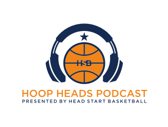 Hoop Heads Podcast logo design by scolessi