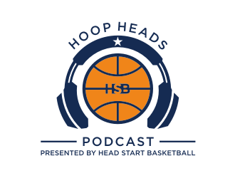 Hoop Heads Podcast logo design by scolessi