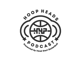 Hoop Heads Podcast logo design by giga