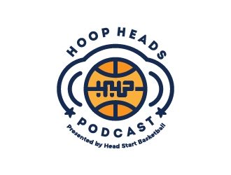 Hoop Heads Podcast logo design by giga