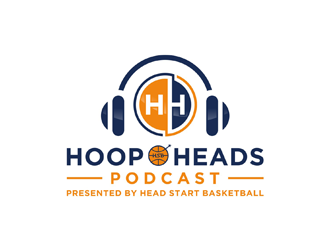 Hoop Heads Podcast logo design by ndaru