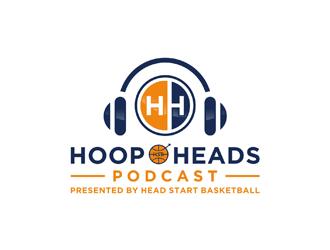 Hoop Heads Podcast logo design by ndaru