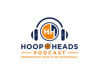Hoop Heads Podcast logo design by ndaru