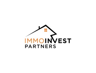 Immo Invest Partners logo design by bricton