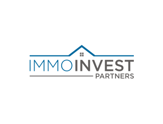 Immo Invest Partners logo design by rief