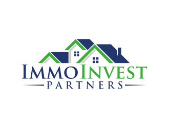 Immo Invest Partners logo design by pakderisher
