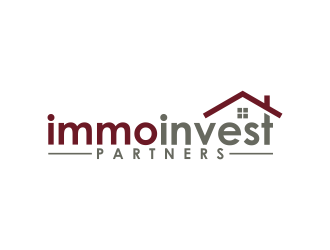 Immo Invest Partners logo design by pakderisher