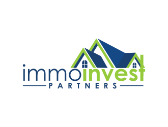 Immo Invest Partners logo design by pakderisher