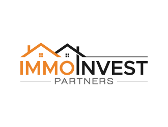 Immo Invest Partners logo design by lexipej