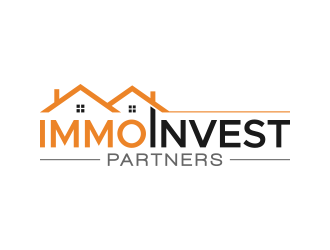 Immo Invest Partners logo design by lexipej