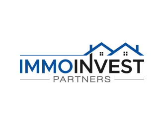 Immo Invest Partners logo design by lexipej
